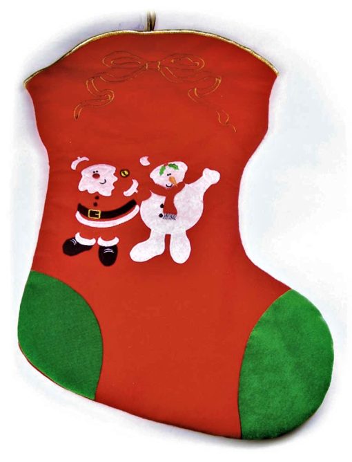 Extra Large Christmas Stocking with Santa 100cm (39")