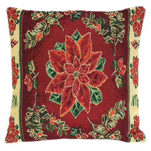Tapestry Christmas Cushion Cover in 4 designs 43 x 43 cm (16 x 16") Square - Image 2
