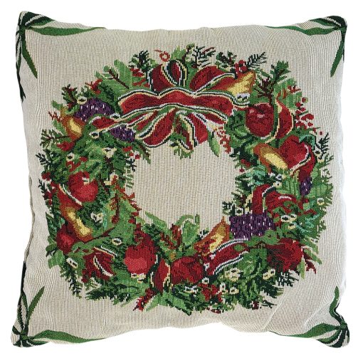 Tapestry Christmas Cushion Cover in 4 designs 43 x 43 cm (16 x 16") Square - Image 3