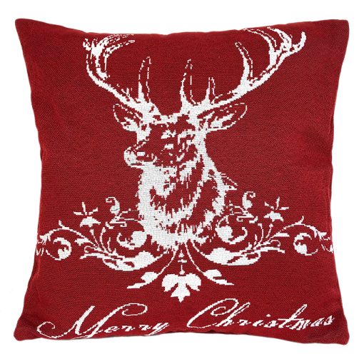 Tapestry Christmas Cushion Cover in 4 designs 43 x 43 cm (16 x 16") Square - Image 4