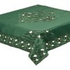 CELTIC KNOT Embroidered Tablecloth Green 85 x 85 cm (34 x 34") Square