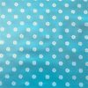 Daisy Duck Egg Blue Vinyl Tablecloth 137cm (54" Wide)