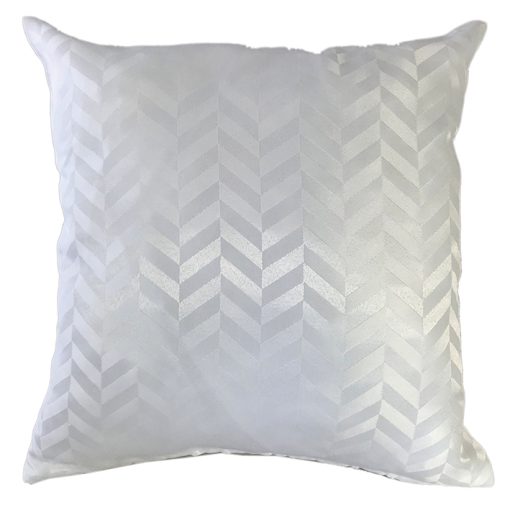 MONTE CARLO Chevron Polyester Cushion cover 43 x 43 cm (16 x 16") - Image 3
