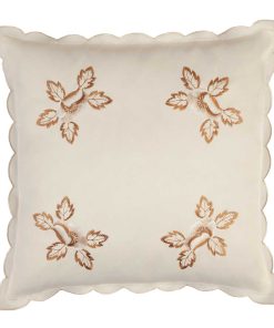 Fiona poppy cushion cover