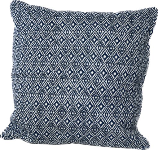 Aztec Cushion Covers: Navy, Natural, or Salsa Red - 45 x 45 cm, (18 x 18") - Image 2