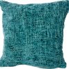 Teal Chenille Cushion Cover