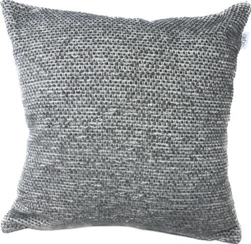 Chenille Fleck Cushion Covers, 45 x 45 cm. (18 x 18") Green, Grey or Beige - Image 2
