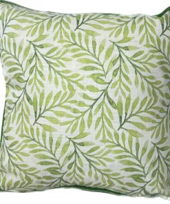 Green fern cushion covers
