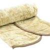 Super Soft Faux Fur Throws - Single Tan 127x152CM (50x60")