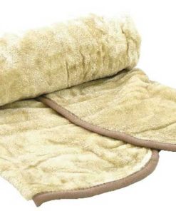 Super Soft Faux Fur Throws - Single Tan 127x152CM (50x60")