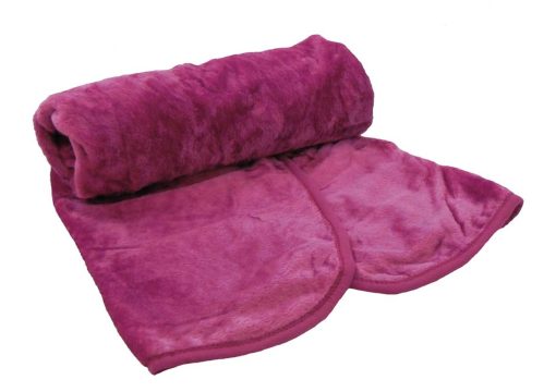 Super Soft Faux Fur Throws - Single Purple 127x152CM (50x60")