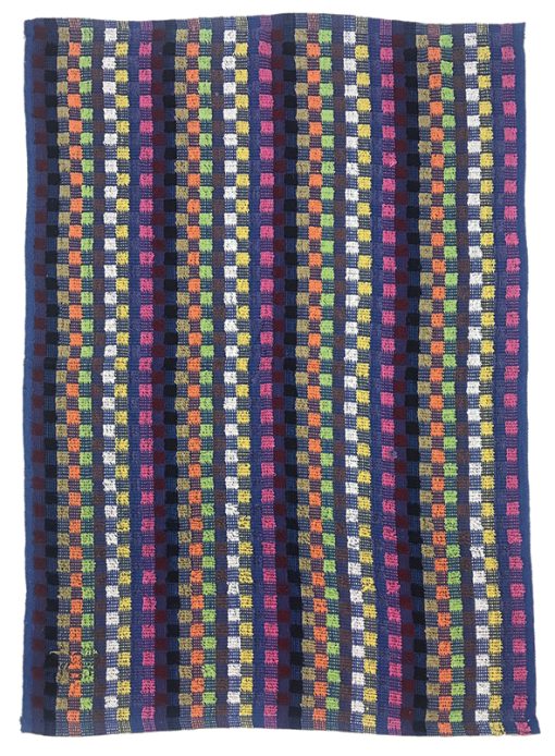 Multi check hand towel