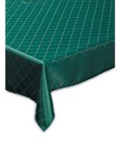 TRELLIS Green tablecloth 54 x 54" (137 x 137 cm) Square