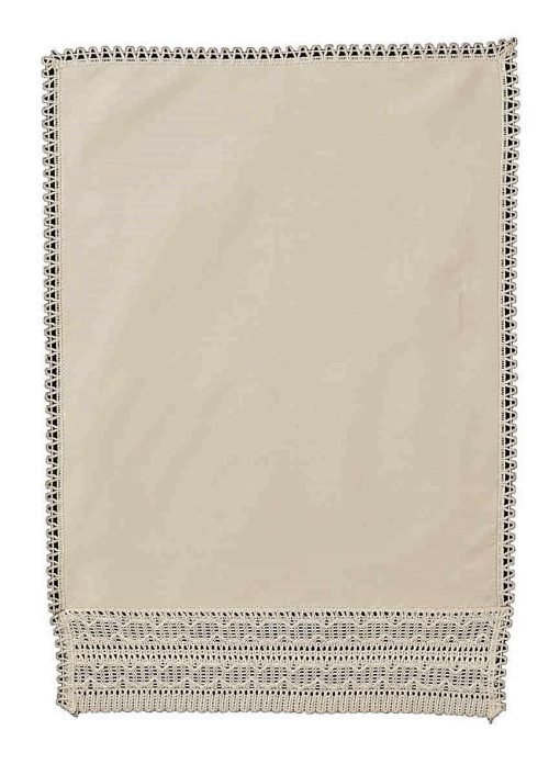 WAVE 6 Chair Arm Covers and 5 Chair Backs Cream with Non Slip Backing - Image 3