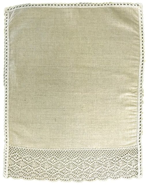 Lindsey Cream 6 Chair Arm Covers and 5 Chair Backs Linen / Cotton - Image 2