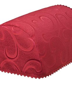 Burgundy jumbo arm covers
