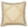 Macrame lace cushion cover