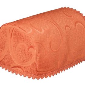 SCROLL Terracotta Arm Covers (pairs) and Chair Backs (single) and Cushion Covers