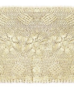 Jura Hand Made Lace Table Runner White or Ecru (Cream) 45 x 14 inch (115 x 36 cm)