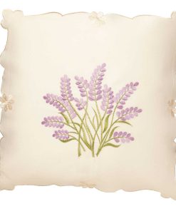 Lavender sprig cushion cover