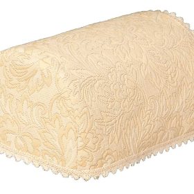 Matelasse cream chair covers