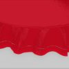 Oxford - Red 137x229cm (54x90") Oblong Silk Look Cut Out Tablecloth