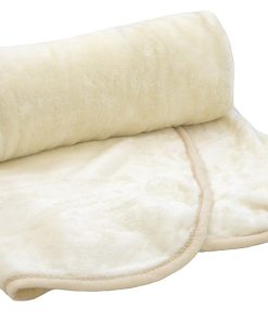 Super Soft Faux Fur Throws - Double Cream 150x200CM (59x78")