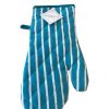 Butchers Stripe Oven Mitt