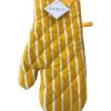 Butcher's Stripe Oven Mitt