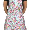 Full length printed aprons