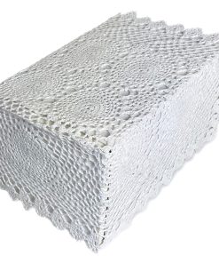 White Lace Chair Covers