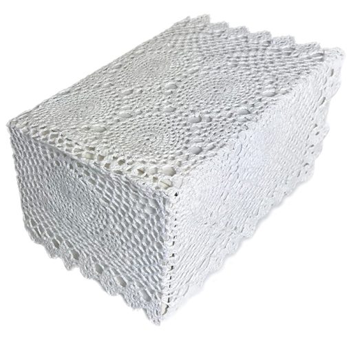White Lace Chair Covers