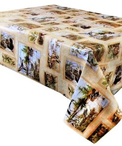Brown Duck - Vinyl Tablecloth 137 cm (54" Wide)