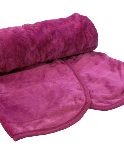 Super Soft Faux Fur Throws -King Size Purple 200x240CM (79x94")