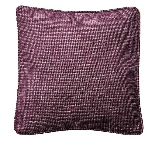 Chenille Aubergine Cushion Covers