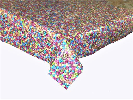SMARTIES - Vinyl Tablecloth 137 cm (54" Wide)