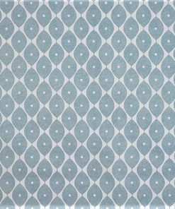 Morrocan Duck Egg Blue Vinyl Tablecloth 137cm (54" Wide)