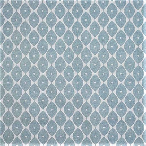 Morrocan Duck Egg Blue Vinyl Tablecloth 137cm (54" Wide)