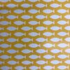 Yellow Fish Vinyl Tablecloth 137 cm (54" Wide)