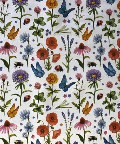 Country Flowers Vinyl Tablecloth 137 cm (54" Wide)