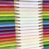 Pencil stripe Vinyl Tablecloth 137cm (54" Wide)