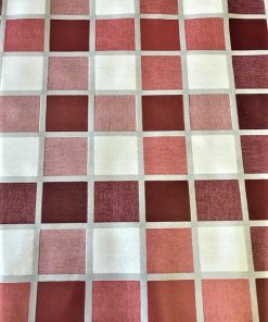 Red Tiles Vinyl Pvc Tablecloth 137cm (54" Wide)