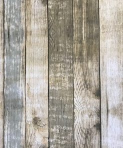 Floorboards Vinyl Tablecloth 137cm (54" Wide)