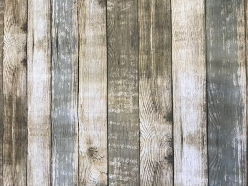 Floorboards Vinyl Tablecloth 137cm (54" Wide)