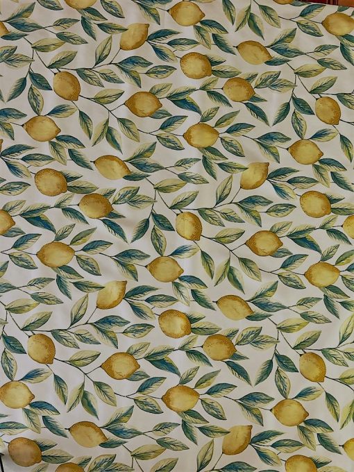 LEMONS - Vinyl Tablecloth 137 cm (54" Wide) - Image 2