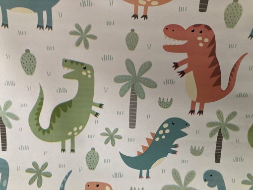 Dinosaurs Vinyl Tablecloth 137 cm (54" Wide) - Image 4