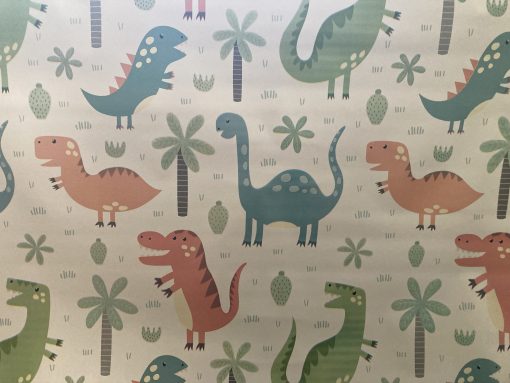Dinosaurs Vinyl Tablecloth 137 cm (54" Wide) - Image 3