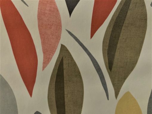 Leaf Wave Multi Colour Vinyl Tablecloth 137 cm (54" Wide) - Image 3