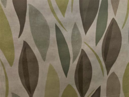Leaf Wave Green Vinyl Tablecloth 137 cm (54" Wide) - Image 3