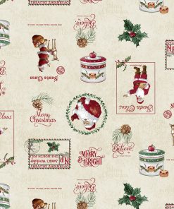 Christmas tablecloth i believe